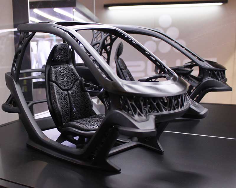 3d printed car frame