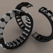 HP 3d printed bearings