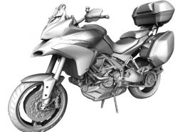 Ducati Multistrada Artec Eva Europac 3D