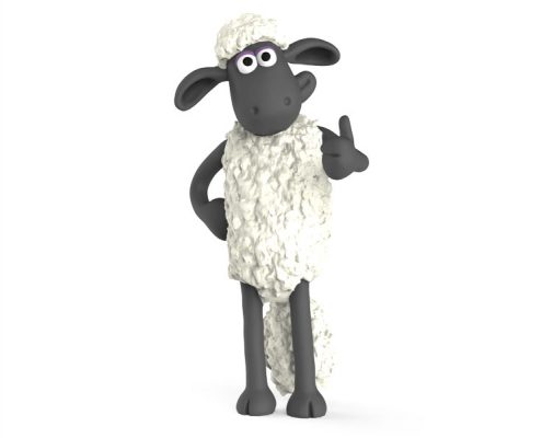 Shaun The Sheep Artec Spider Europac 3D