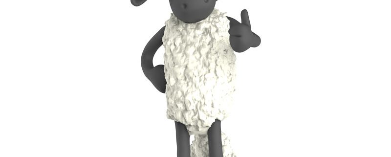 Shaun The Sheep Artec Spider Europac 3D