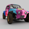 VW Baja Digital Twin 3D Render