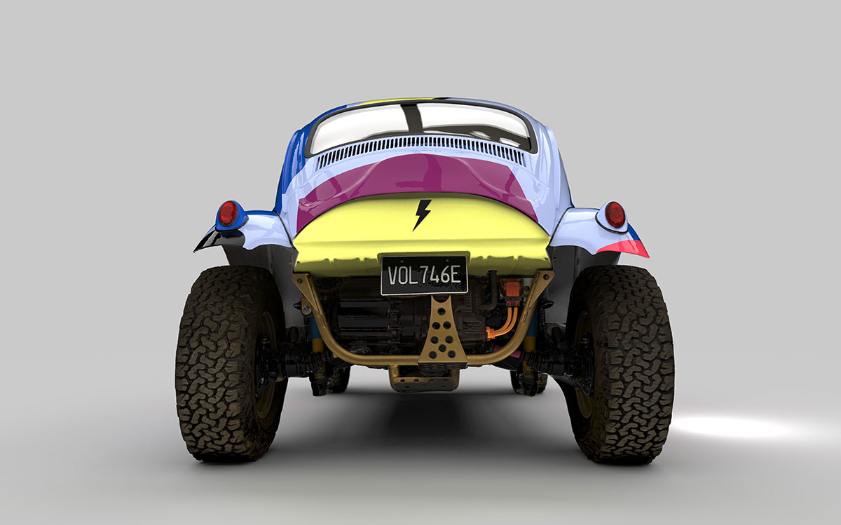 VW Baja Rear Color