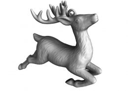 Wedgewood Reindeer Kreon Europac 3D