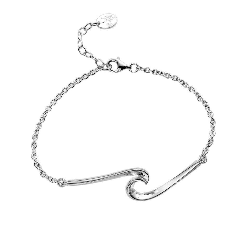 Atlantic Wave Bracelet - SilverOrigins