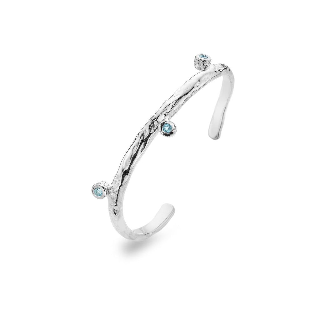 Blue tides bangle - SilverOrigins