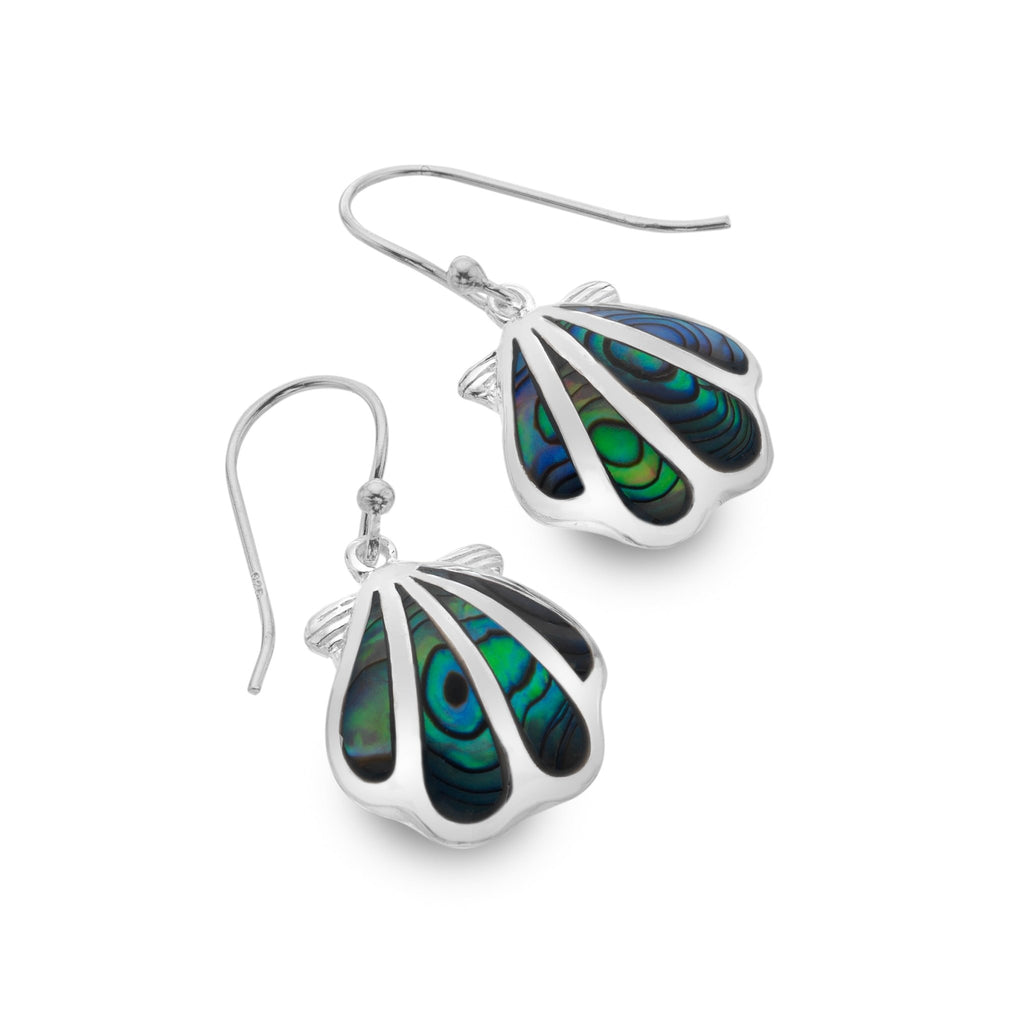 Cornish Scallop Earrings - SilverOrigins