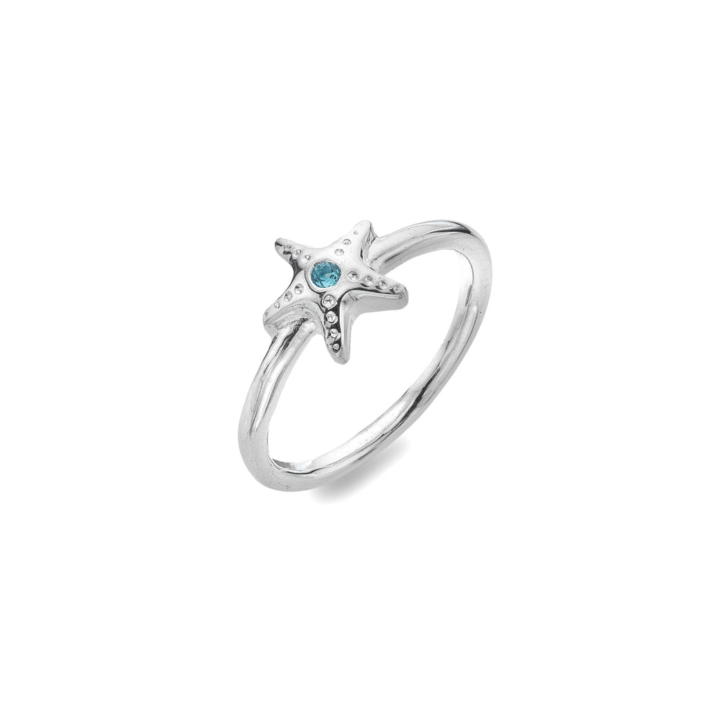 Cornish sea star ring - SilverOrigins