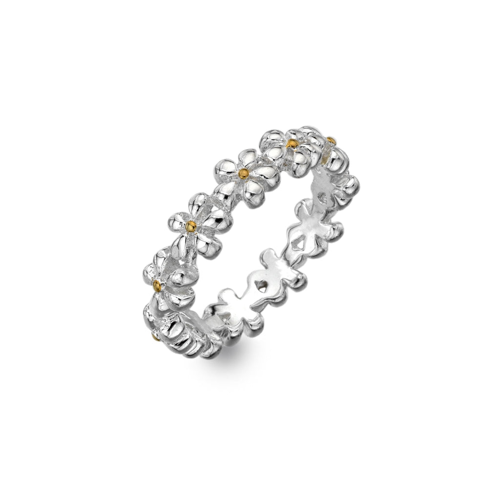 Daisy Chain Ring - SilverOrigins