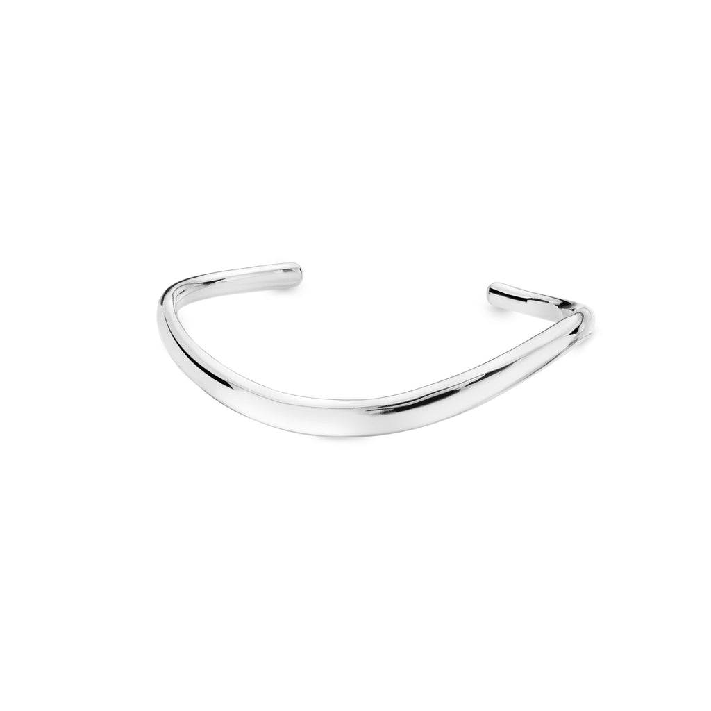 Ebb and flow bangle - SilverOrigins