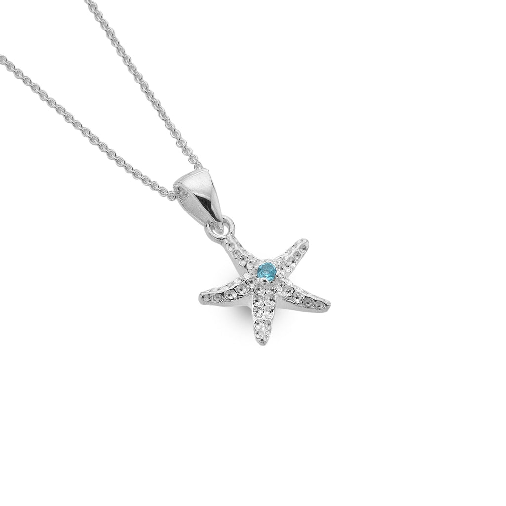 Island starfish pendant - SilverOrigins