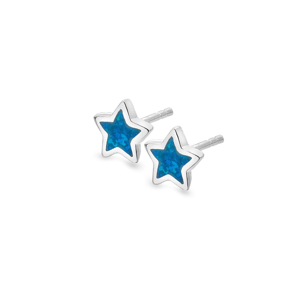 Midnight star studs - SilverOrigins