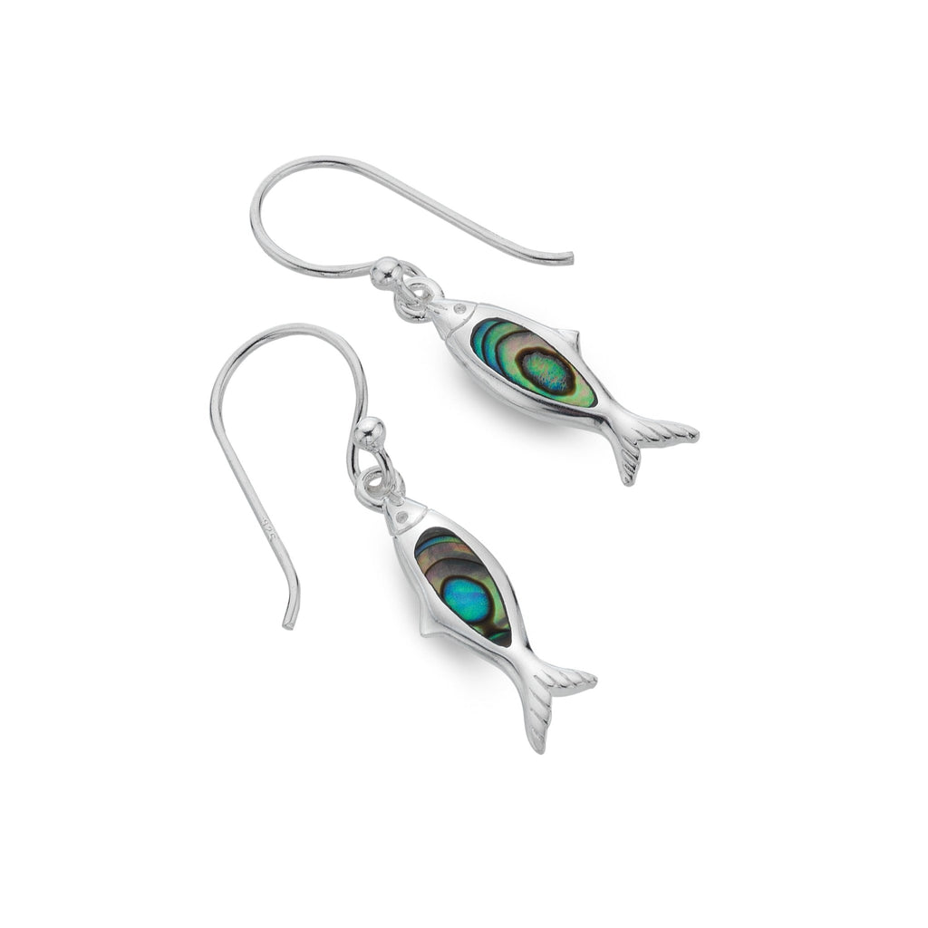 Newlyn mackerel earrings - SilverOrigins