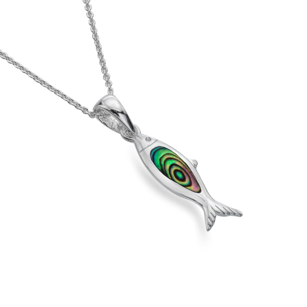 Newlyn mackerel pendant - SilverOrigins