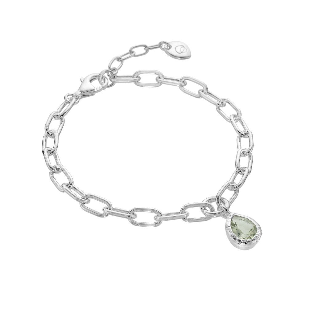 OCEAN DROPLET QUARTZ BRACELET - SilverOrigins