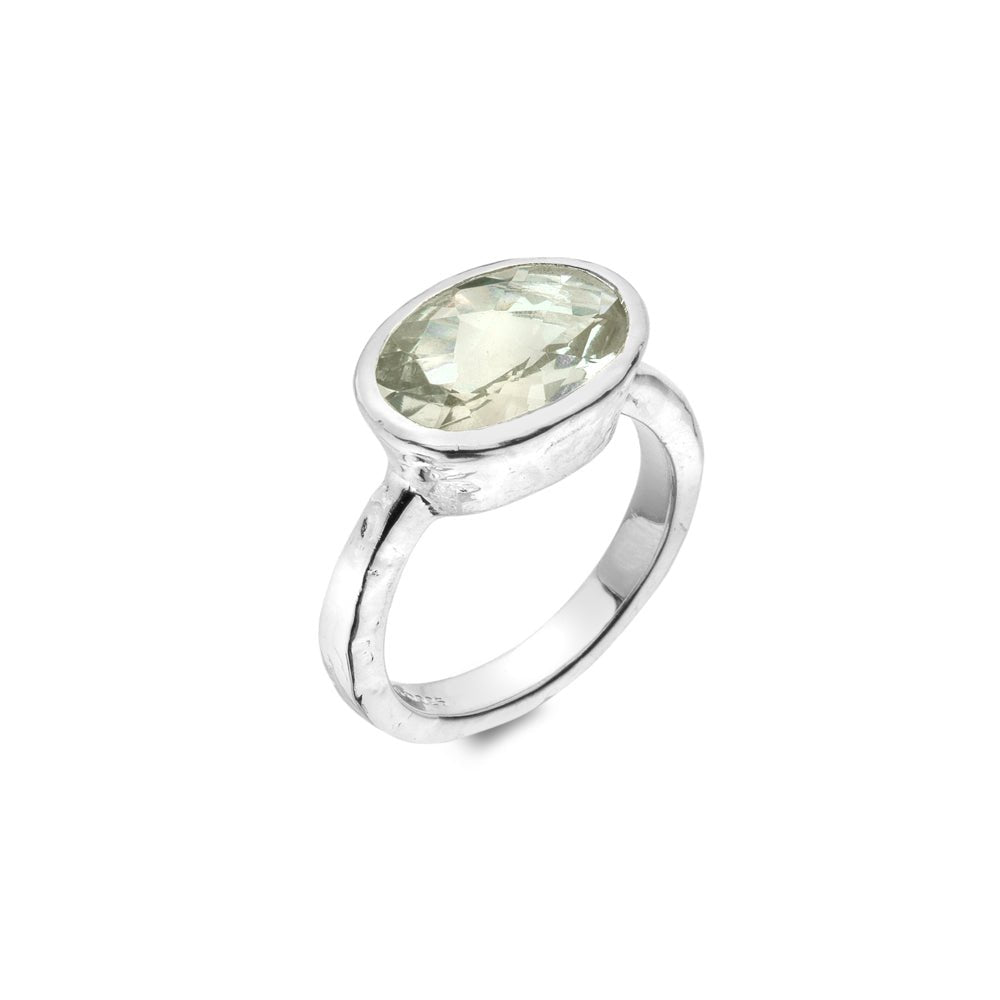 Ocean soul Quartz ring - SilverOrigins