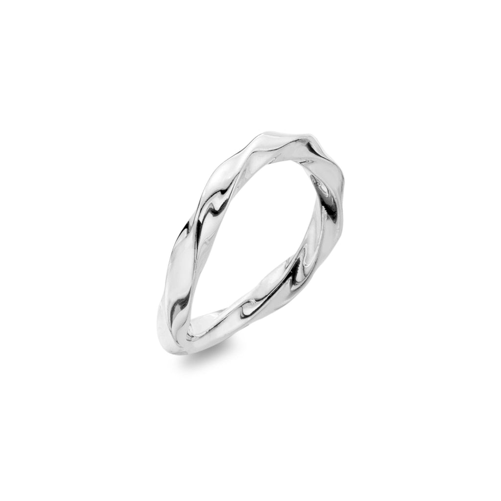 Organic swirl ring - SilverOrigins