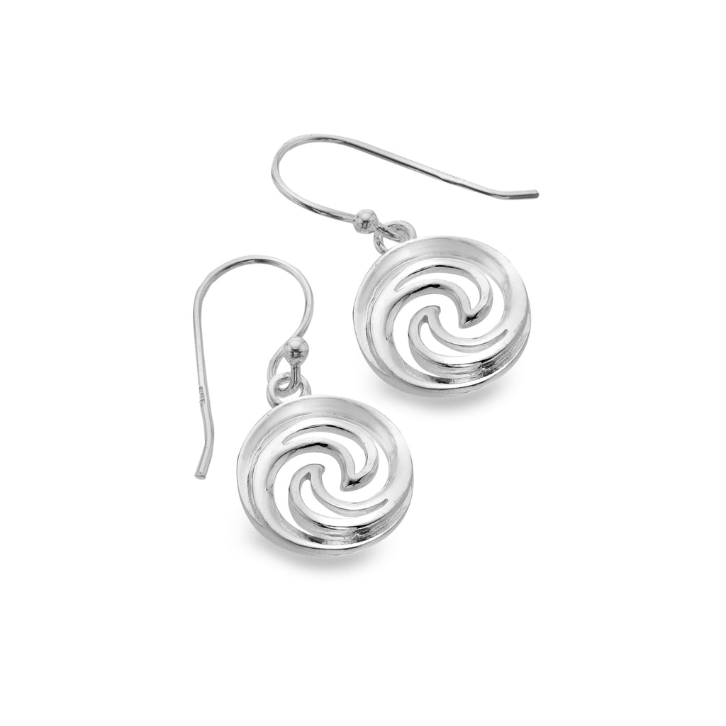 Serene wave earrings - SilverOrigins