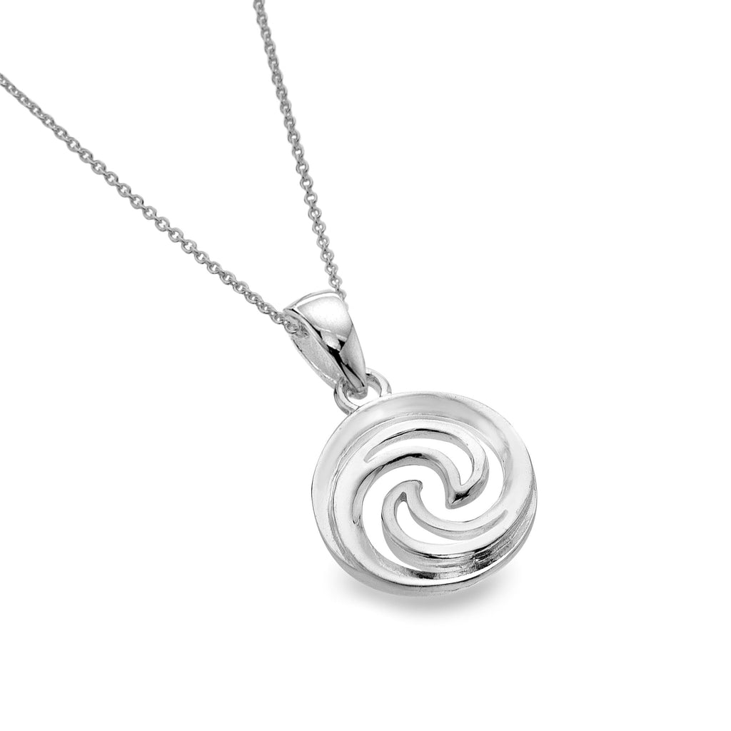 Serene wave pendant - SilverOrigins