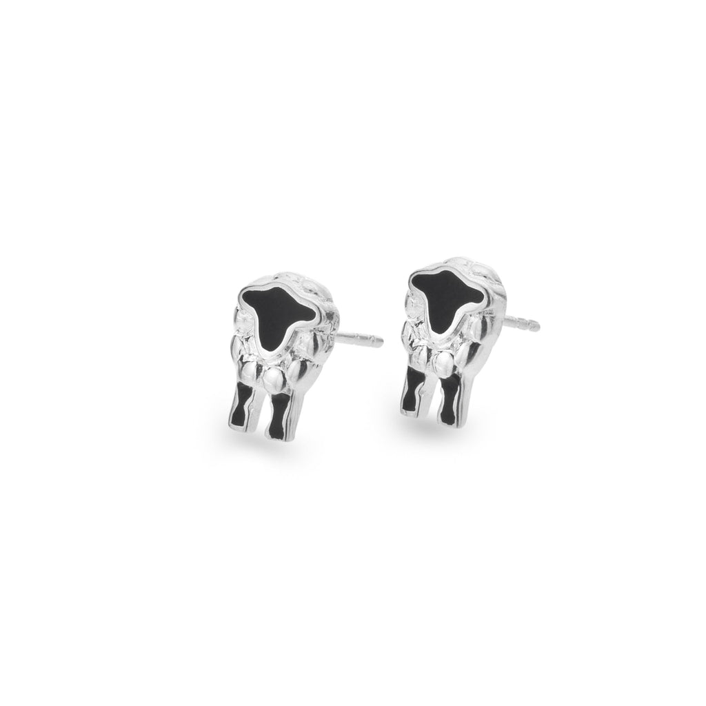 Woolly sheep studs - SilverOrigins